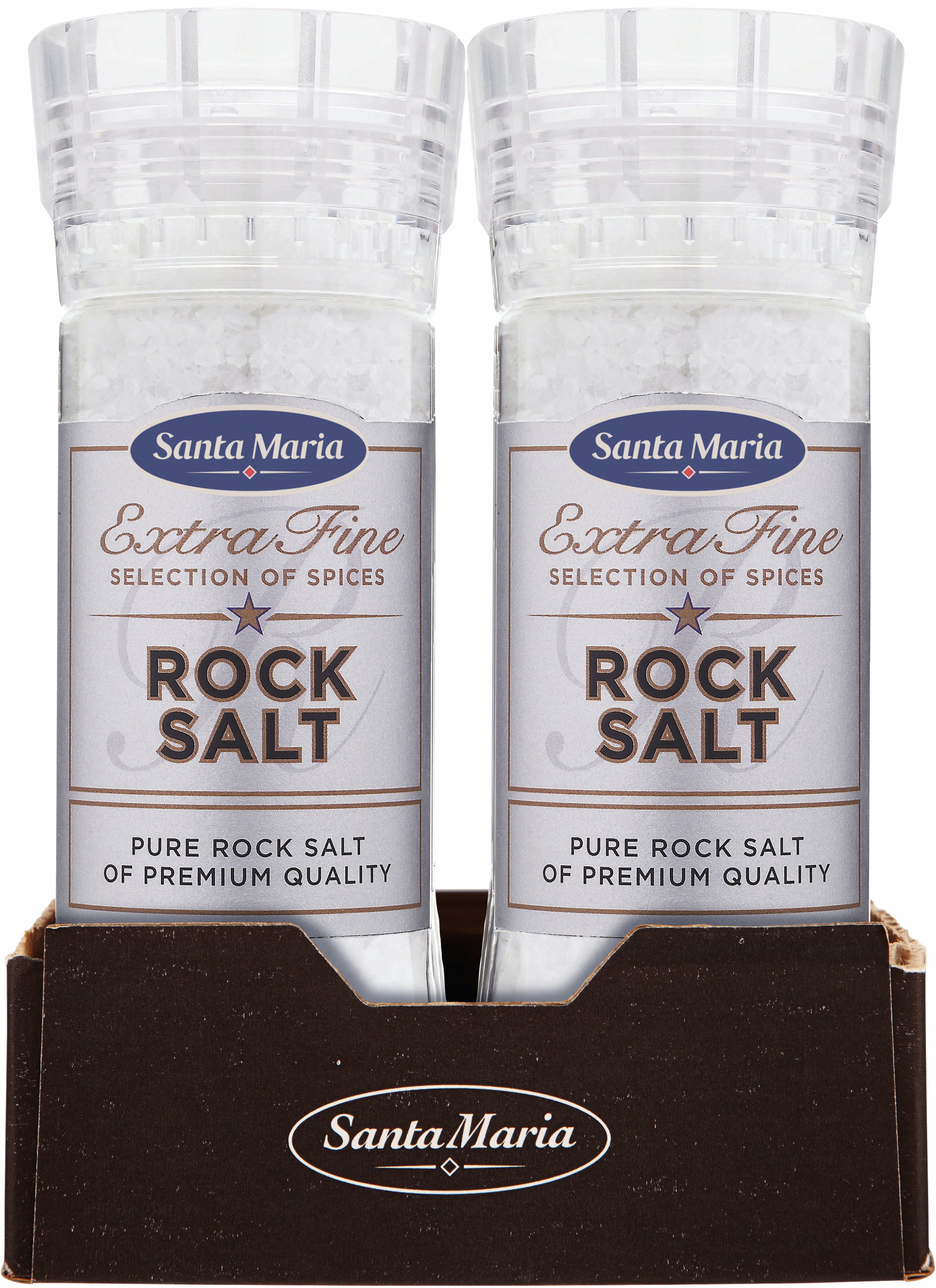 Santa Maria Extra Fine Rock Salt Grinder 455g | Catering | Foodservice | Big Pack
