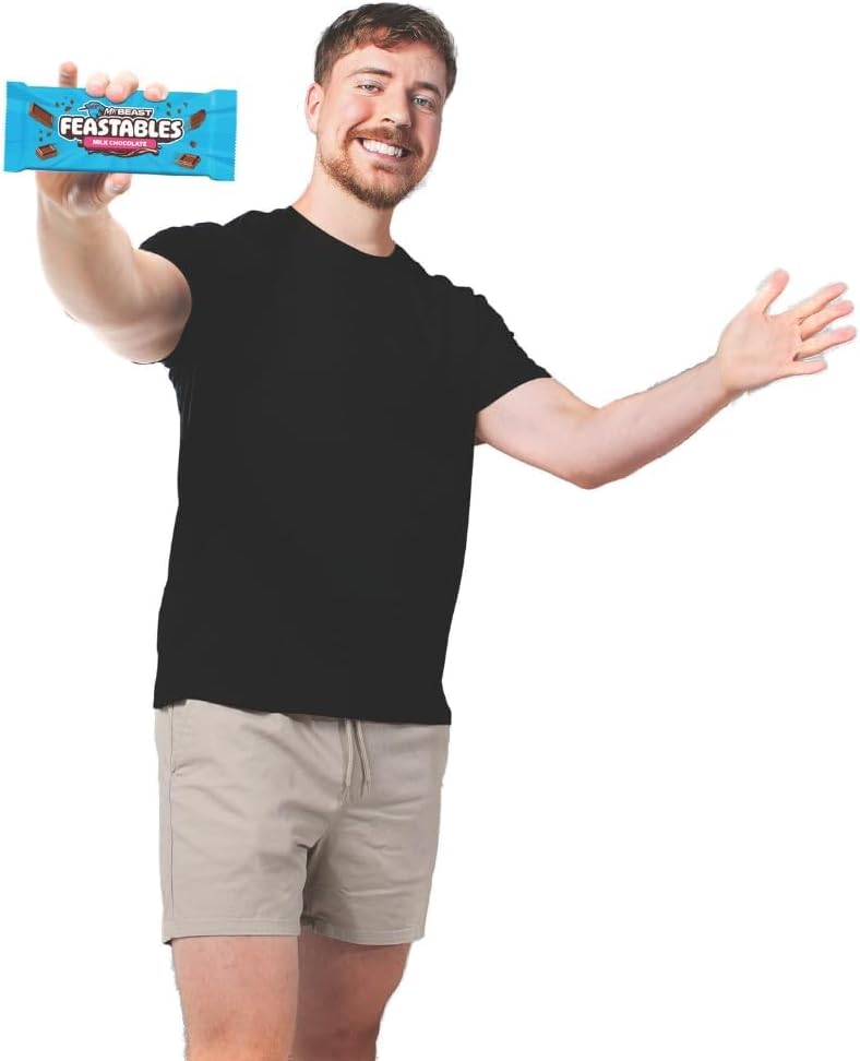 Mr Beast Feastables Milk Chocolate Bar 10 x 60g