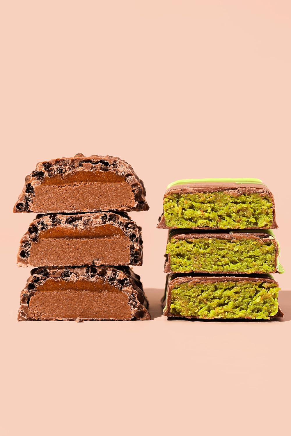 FITSPO Dubai Chocolate Protein Bar 50g - High Protein Snack