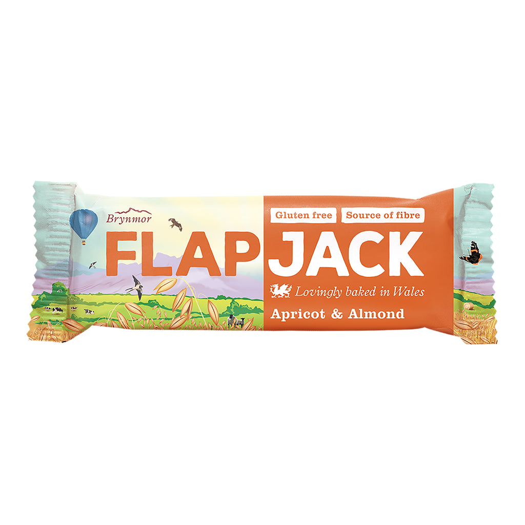 Brynmor Gluten Free Flapjack Apricot & Almond 20 x 80g