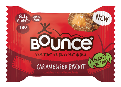 Bounce Protein Ball - Caramelised Biscuit 12 x 40g
