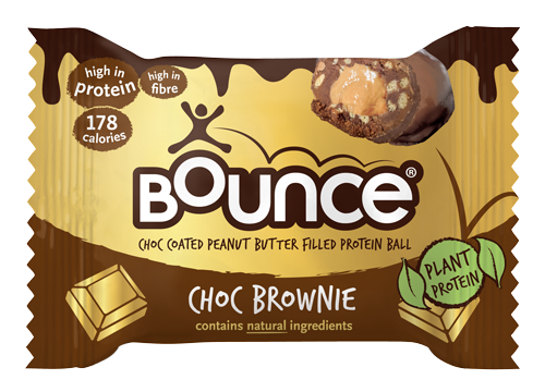 Bounce Protein Ball - Dipped Choc Brownie  12 x 40g
