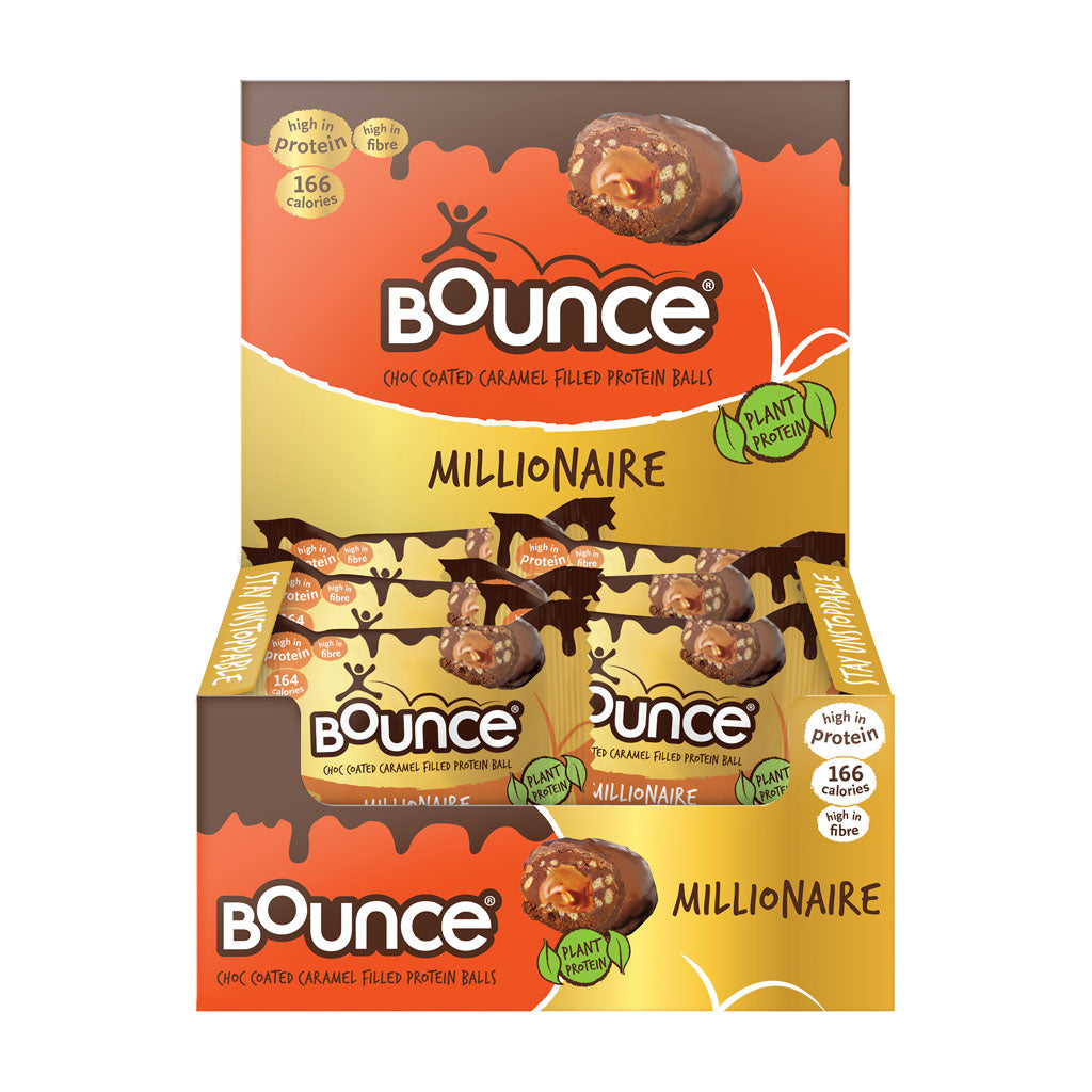 Bounce Protein Balls – Caramel Millionaire (12 x 40g)