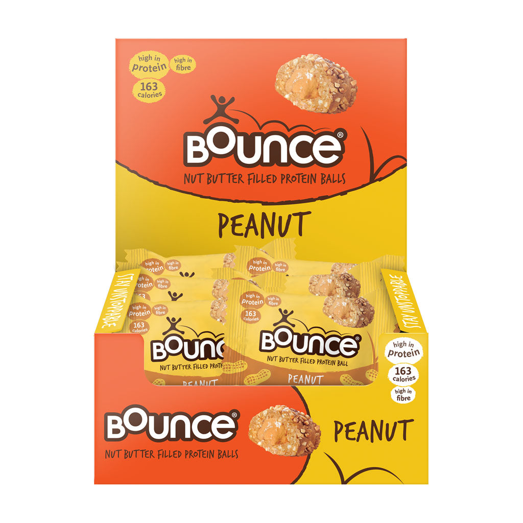 Bounce Protein Ball - Peanut 12 x 35g