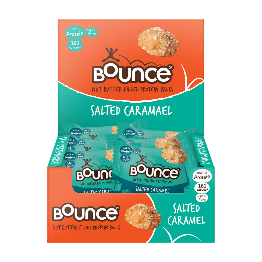 Bounce Protein Ball - Salted Caramel 12 x 35g