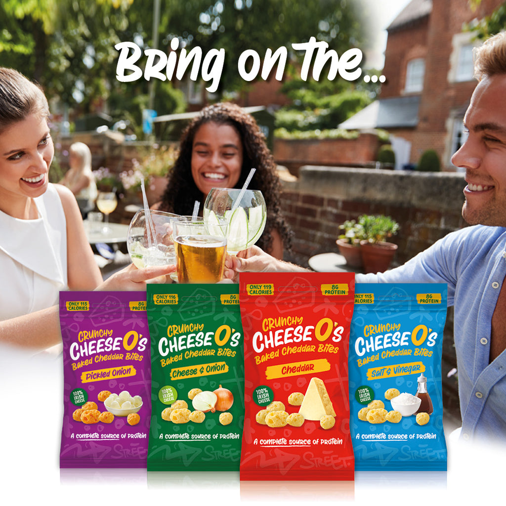 CheeseO's Crunchy Baked Cheddar Bites - Cheddar 10 x 20g