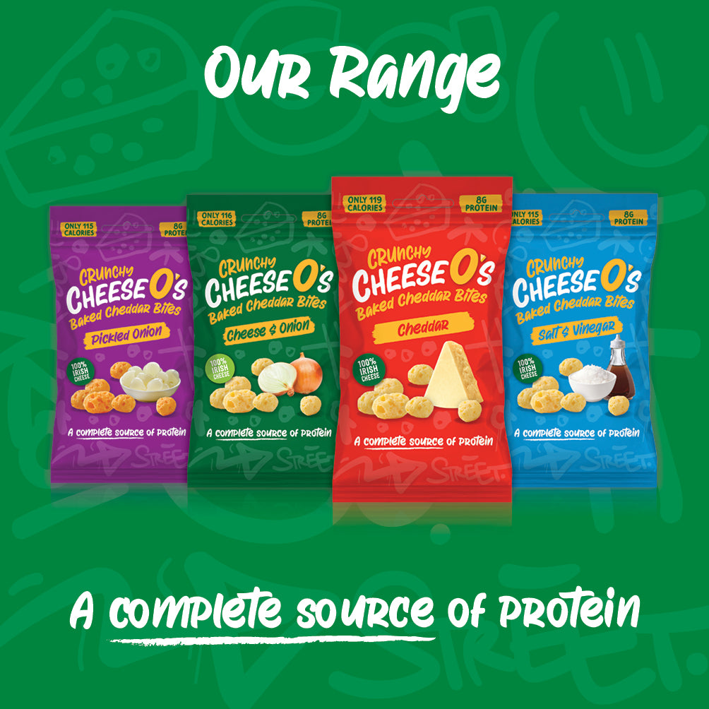 CheeseO's Crunchy Baked Cheddar Bites - Pickled Onion 10x20g