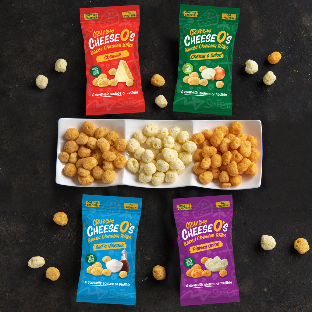 CheeseO's Crunchy Baked Cheddar Bites - Pickled Onion 10x20g