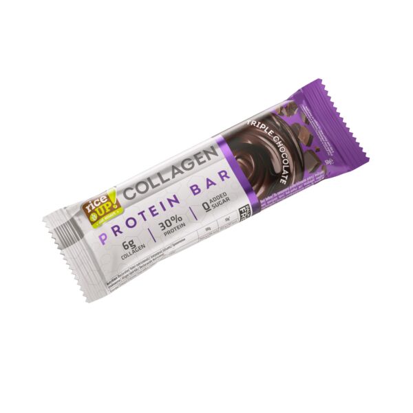 riceUP! Collagen Protein Bar Triple Chocolate 12 x 50g