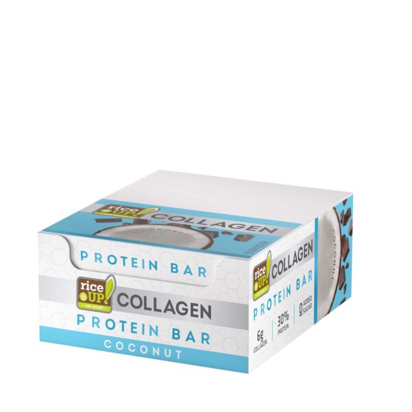 riceUP! Collagen Protein Bar Coconut, 12 x 50g